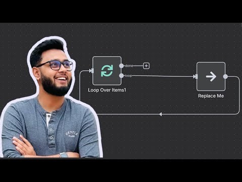 LOOP OVER ITEMS in n8n simplified