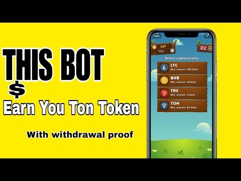 Earn TON Coin on Telegram! Simple Tasks, Daily Rewards & Easy Withdraw _ Full Bot Tutorial