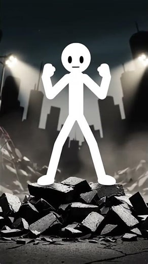 Stickman Fight: Epic Final Battle #stickman #battle #ai #black #white #animation #8k #epic #pixar