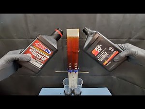 Amsoil signature series vs K&N ultra premium full synthetic engine oil