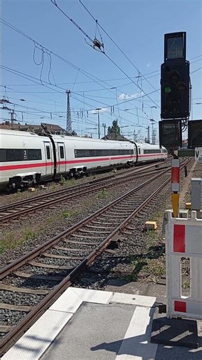 ICE 4 DB Fernverkehr Baureihe 412 in Hannover Train - Zug #shorts