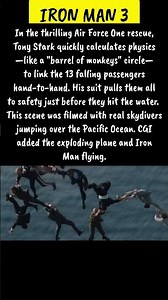 Iron Man 3’s Insane Air Force One Rescue Used REAL Skydivers 😱 (Barrel of Monkeys Explained)