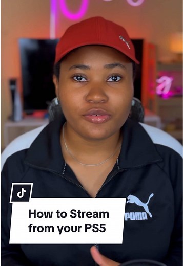 Here’s everything you need to start streaming from your PS5! #ps5setup #gamingsetup #nigeriangamer