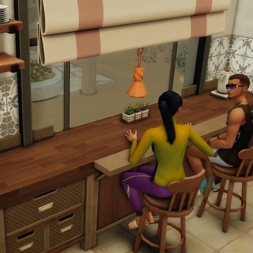 Watch the full video 🏠 The Sims 4 | Log Cabin (Kitchen) #shorts #sims4