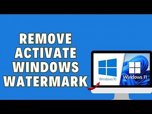 How To Remove Activate Windows Watermark In windows 10 And 11 Permanently 2024