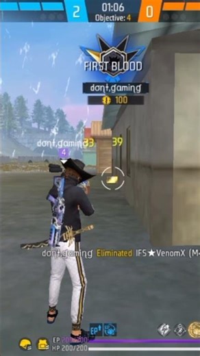 1Vs4 Last zone fight Cs Rank