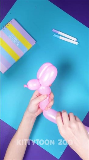 Balloon Buddies: Crafting Your Own Fun! 🎈✨ #Reverse