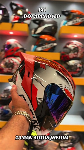 BK DOT Approved Helmets in Stock at Zaman Autos