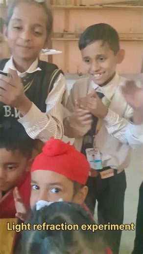 Light refraction Experiment/School Activities