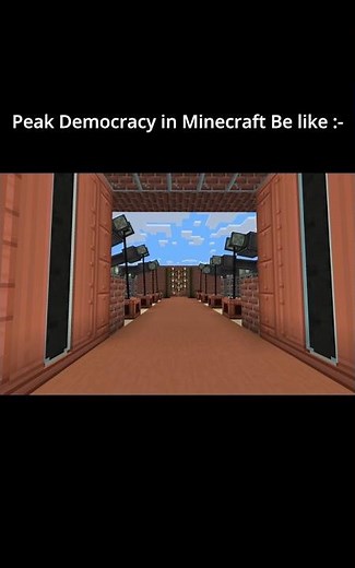 Peak Democracy in Minecraft Create Mod is Insane 🗿