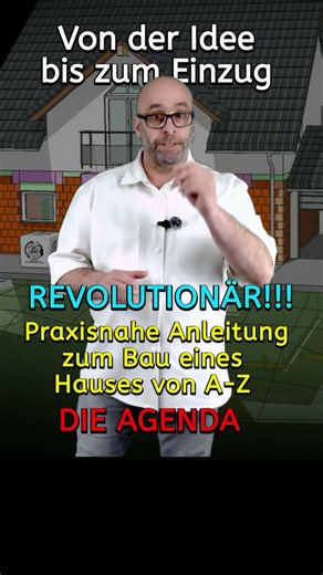Revolutionär Die Agenda Praxisnahe Anleitung zum Bau eines Hauses von A bis Z #bauen #politik
