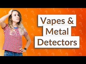 Will a vape go off if I go through a metal detector?