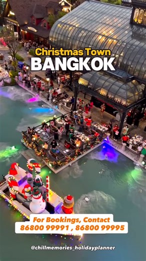 Chill Memories on Instagram: "Step into a fairytale at Bangkok’s Chocolate Ville — charming streets, glowing lights, and picture-perfect moments at every turn 🍫✨ A must-visit spot for dreamers, couples, and content lovers in Bangkok. ✨Make memories that last forever with @chillmemories_holidayplanner For Bookings & Enquiries: Pls call For your International Bookings, Contact : 86800 99991 86800 99994 86800 99995 For your Domestic Bookings, Contact : 86800 99992 86800 99993 WhatsApp 73730 30377