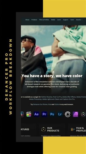 The Analog Texture With Dehancer Pro