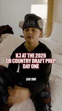🔥 FULL DAY 1 OVERVIEW 💯 2026 QB Country Draft Prep Experience & Competition w/ KJ McCarty #nfl