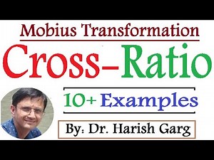 Examples of Cross Ratio of Mobius Transformation