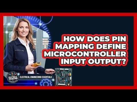 How Does Pin Mapping Define Microcontroller Input Output?