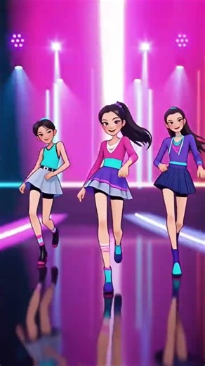 🔥 **NEON DANCE SQUAD STRUTS ON STAGE! 💃✨**