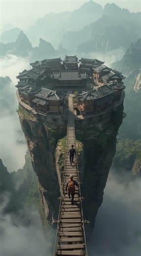 The Most Dangerous Village in the World? #LifeOnTheEdge #HiddenVillage #CliffVillage #ChinaTravel