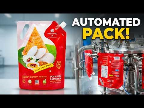 Laundry Detergent Bag Filling Machine | Automatic Packaging System