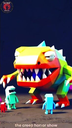 😱creepy but funny monster show