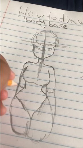 How to draw my body base