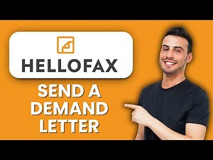 NEW! How to Send a Demand Letter via HelloFax from Mobile (2025) 📠 | Fast & Legal Faxing on Phone