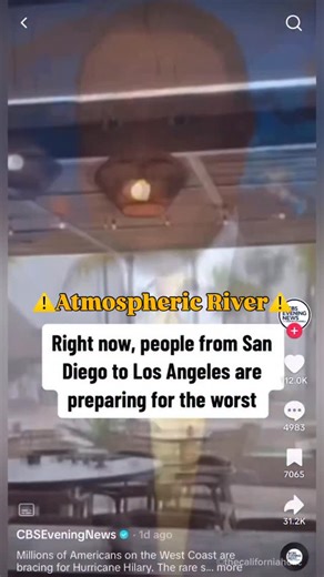 SoCal • California • Hidden Gems • Bucket List on Instagram: "🚨WEATHER ALERT: Southern California is officially forecasted to become the wettest place in the entire United States over New Year week! TWO major storms and an atmospheric river lining up back to back! 🤯 ⛈️ ⚠️ Expect 2-5 inches of rain and flood advisory throughout Southern California. 10+ inches in the inland and mountain areas with flood risks, dangerous travel, and potential mud slides. Good News ❄️ San Diego will also receive s