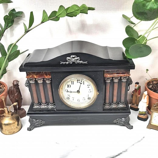 Antique 1911 Sessions Mantel Clock - Etsy Australia
