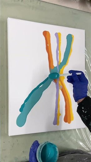 Acrylic Pouring Painting | Stunning Cells & Color Flow – Fluid Galaxy Art DIY