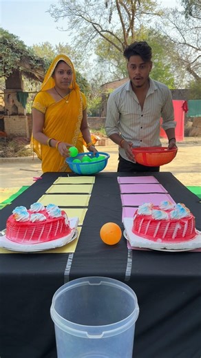 Amazing boll roll win cake family challenge ✅ #shorts #game