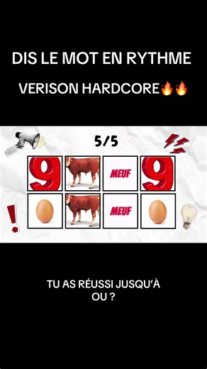 Alors tu t’es arrêté à combien /5?🔥🔥 ##jeux##tiktokfrance🇨🇵##beat##challenge##pourtoii