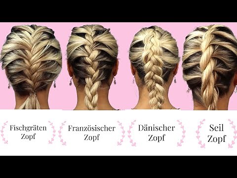 Learn braiding like a PRO | French★Danish★Herringbone★Rope braid | SUPER for beginners STEPBYSTEP