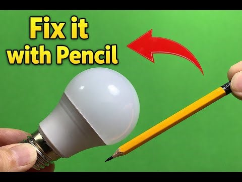 LED Bulb Repair Hack That Makes It Brighter Than Before