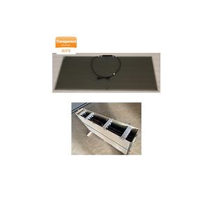 [Hot Item] Red Blue Natural Colour PV BIPV Transparent Thin Film Solar Panel