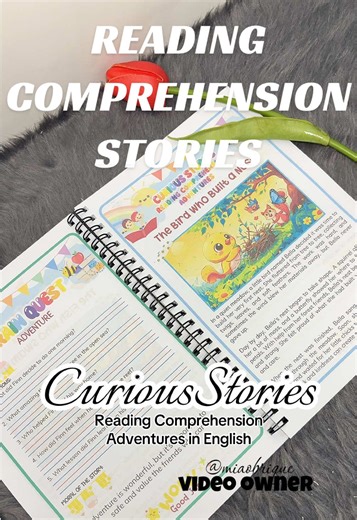 Reading Comprehension Stories ba ang hanap mo? Try mo din itong Curious Stories worbook🙂❤️ #stories #englishstories #readingcomprehension #reading #readingisfun