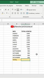 14K views · 329 reactions | #excel #Excel #EXCEL #office #microsoftexcel | Kevin Ramirez | Facebook
