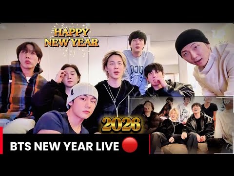 [ENG SUB] BTS FULL WEVERSE LIVE 🔴 2️⃣0️⃣2️⃣6️⃣ HAPPY NEW YEAR 🎊🎉