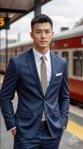 Modern Tailoring | AI Sharp Suit Silhouette #shorts #menswear