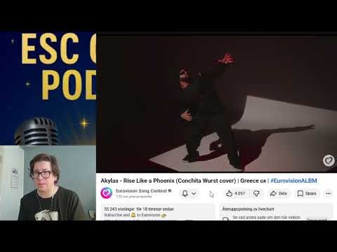 AKYLAS SINGS 'Rise Like a Phoenix' (Conchita Wurst cover) Unbelievable Vocals! 🇬🇷 | #eurovision2026
