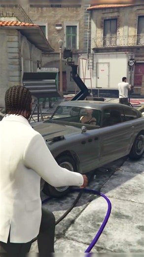 Steals Car from Movie Set 🚗🔥#gtaonline