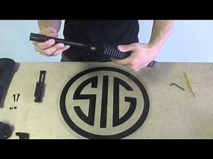 Sig Sauer MPX Complete Field Strip and Reassembly Tutorial Part 2