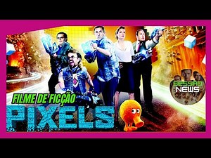 FILME DE FICÇÃO 2015 PIXELS REVIEW COMPLETO PORTUGUÊS Adam Sandler, Michelle Monaghan, Kevin James