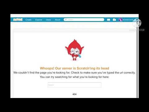 Whoops! Our server is Scratch’ing its head