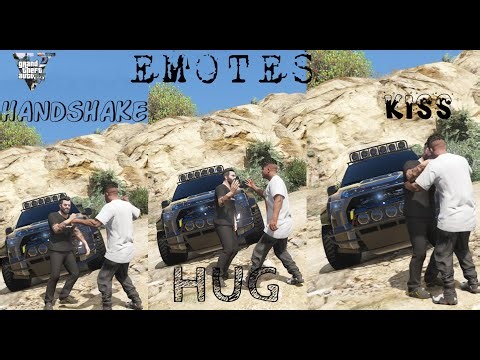 HUG, KISS AND HANDSHAKE MOD IN GTA 5