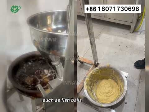 Industrial Meatball Maker Machine Fish Ball Beef Ball High Output Forming Equipment #food #kitchen