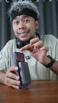 AUKEY Wireless Powerbank, charges both wirelessly and via wired connection, 10000 mAh. #powerbank