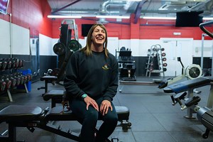 Physical education instructor at HMYOI Wetherby puts her strength to the test in Gladiators TV series