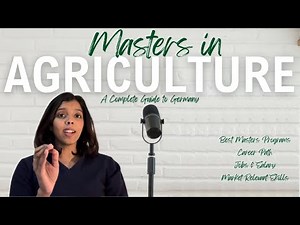 The Truth About Studying Agriculture in Germany (Careers, Pay, Skills in Demand)