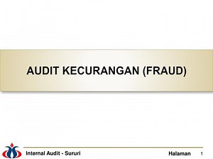 PPT - AUDIT KECURANGAN (FRAUD) PowerPoint Presentation, free download - ID:6966196